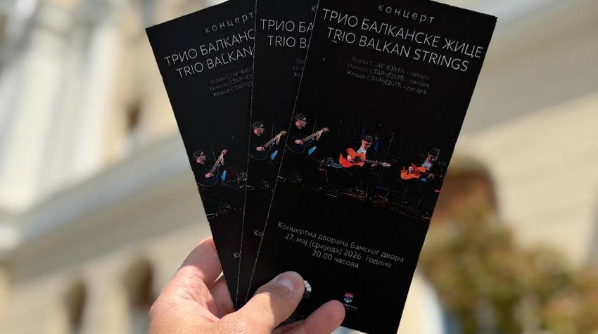 BESPLATNO NA "TRIO BALKAN STRINGS" U BANJALUCI